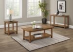 PAYNE WOOD ENTRYWAY SOFA CONSOLE TABLE DISTRESSED BROWN - Image 8