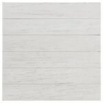 PAYNE WOOD END TABLE WITH SHELF DISTRESSED WHITE - Image 5