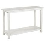 PAYNE WOOD ENTRYWAY SOFA CONSOLE TABLE WHITE