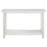 PAYNE WOOD ENTRYWAY SOFA CONSOLE TABLE WHITE - Image 3