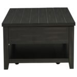 PAYNE 48-INCH MOBILE LIFT TOP COFFEE TABLE DISTRESSED JAVA - Image 7