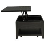 PAYNE 48-INCH MOBILE LIFT TOP COFFEE TABLE DISTRESSED JAVA - Image 8