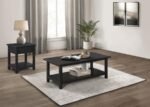 PAYNE 2-PIECE COFFEE AND 1-DRAWER END TABLE SET JAVA
