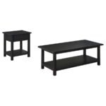 PAYNE 2-PIECE COFFEE AND 1-DRAWER END TABLE SET JAVA - Image 2