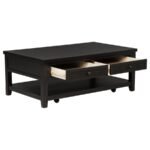 CONCORD 2-PIECE COFFEE AND END TABLE SET DISTRESSED JAVA - Image 11