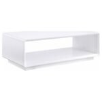 PASEO RECTANGULAR COCKTAIL COFFEE TABLE WHITE HIGH GLOSS