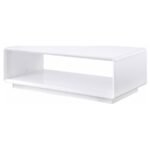 PASEO RECTANGULAR COCKTAIL COFFEE TABLE WHITE HIGH GLOSS - Image 4
