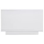 PASEO RECTANGULAR COCKTAIL COFFEE TABLE WHITE HIGH GLOSS - Image 5