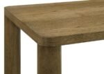 CASTLEWOOD 2-PIECE COCKTAIL COFFEE TABLE SET BROWN OAK - Image 7