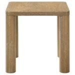 CASTLEWOOD ENGINEERED WOOD ACCENT SIDE END TABLE LIGHT OAK - Image 4