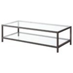 TRINI 2-PIECE COFFEE AND END TABLE SET BLACK NICKEL - Image 4