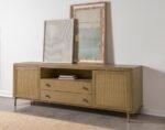 ARINI RATTAN CANE 2-DOOR TV STAND MEDIA CONSOLE SAND WASH - Image 16