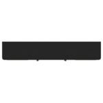 ARINI RATTAN CANE 2-DOOR TV STAND MEDIA CONSOLE BLACK - Image 10