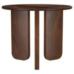 DALE 3-PIECE SOLID WOOD COFFEE AND END TABLE SET BROWN - Image 4