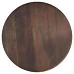 DALE 3-PIECE SOLID WOOD COFFEE AND END TABLE SET BROWN - Image 5