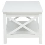 SKYVIEW 2-PIECE RECTANGULAR LIFT TOP COFFEE TABLE SET WHITE - Image 12
