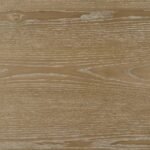 ADINA 36-INCH ROUND WOOD COFFEE TABLE DISTRESSED LIGHT BROWN - Image 6