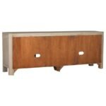 SOLANO 71-INCH 2-DOOR TV STAND MEDIA CONSOLE WEATHERED MANGO - Image 8