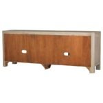 SOLANO 71-INCH 2-DOOR TV STAND MEDIA CONSOLE WEATHERED MANGO - Image 10