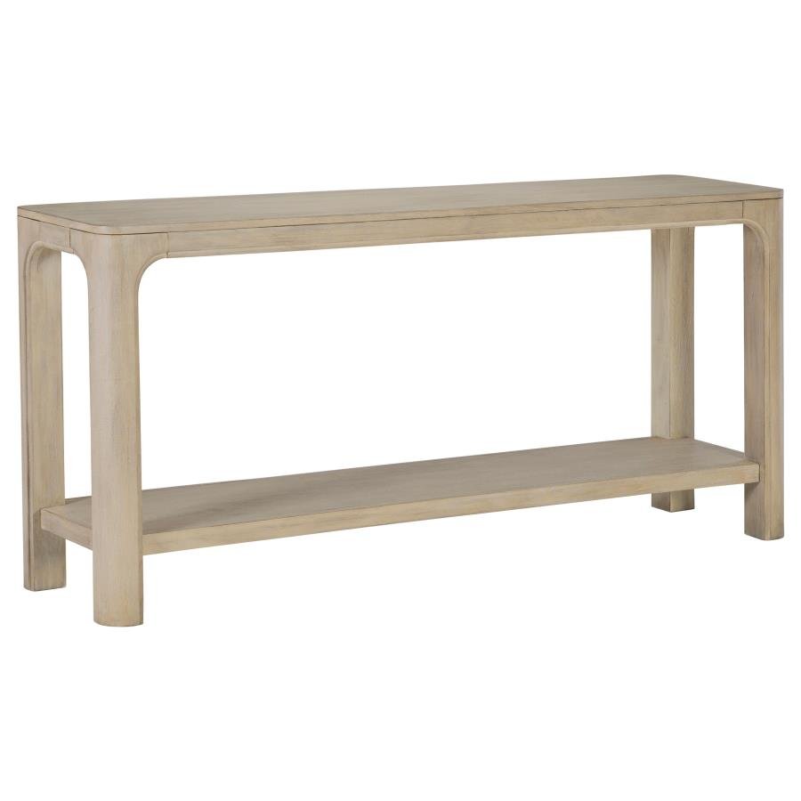 723489_03x900.jpg SOLANO 64-INCH ENTRYWAY CONSOLE SOFA TABLE WEATHERED MANGO - Image 1