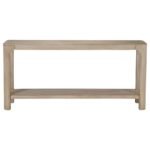 SOLANO 64-INCH ENTRYWAY CONSOLE SOFA TABLE WEATHERED MANGO - Image 4