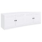 LAUGHLIN 3-PIECE ENTERTAINMENT CENTER TV STAND WHITE - Image 4