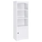 LAUGHLIN 3-PIECE ENTERTAINMENT CENTER TV STAND WHITE - Image 10