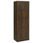 LAUGHLIN 3-PIECE ENTERTAINMENT CENTER TV STAND DARK PINE - Image 14