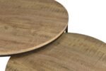LAINEY 2-PIECE ROUND NESTING COFFEE TABLE MANGO - Image 9