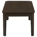 AMARO 3-PIECE COFFEE AND END TABLE SET DARK BROWN - Image 5
