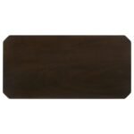 AMARO 3-PIECE COFFEE AND END TABLE SET DARK BROWN - Image 6