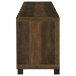 SACHIN 3-PIECE 79-INCH TV ENTERTAINMENT CENTER DARK PINE - Image 12