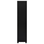 JUPITER 3-PIECE ENTERTAINMENT CENTER 79-INCH TV STAND BLACK - Image 6