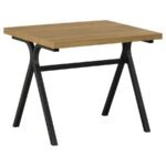 COLMAR 3-PIECE ENGINEERED WOOD COFFEE TABLE SET GOLDEN OAK - Image 4