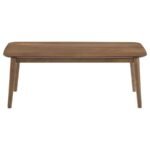 RADLEY 3-PIECE RECTANGULAR COFFEE TABLE SET NATURAL WALNUT - Image 4