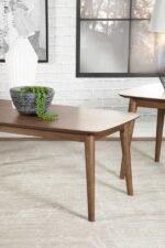 RADLEY 3-PIECE RECTANGULAR COFFEE TABLE SET NATURAL WALNUT - Image 12