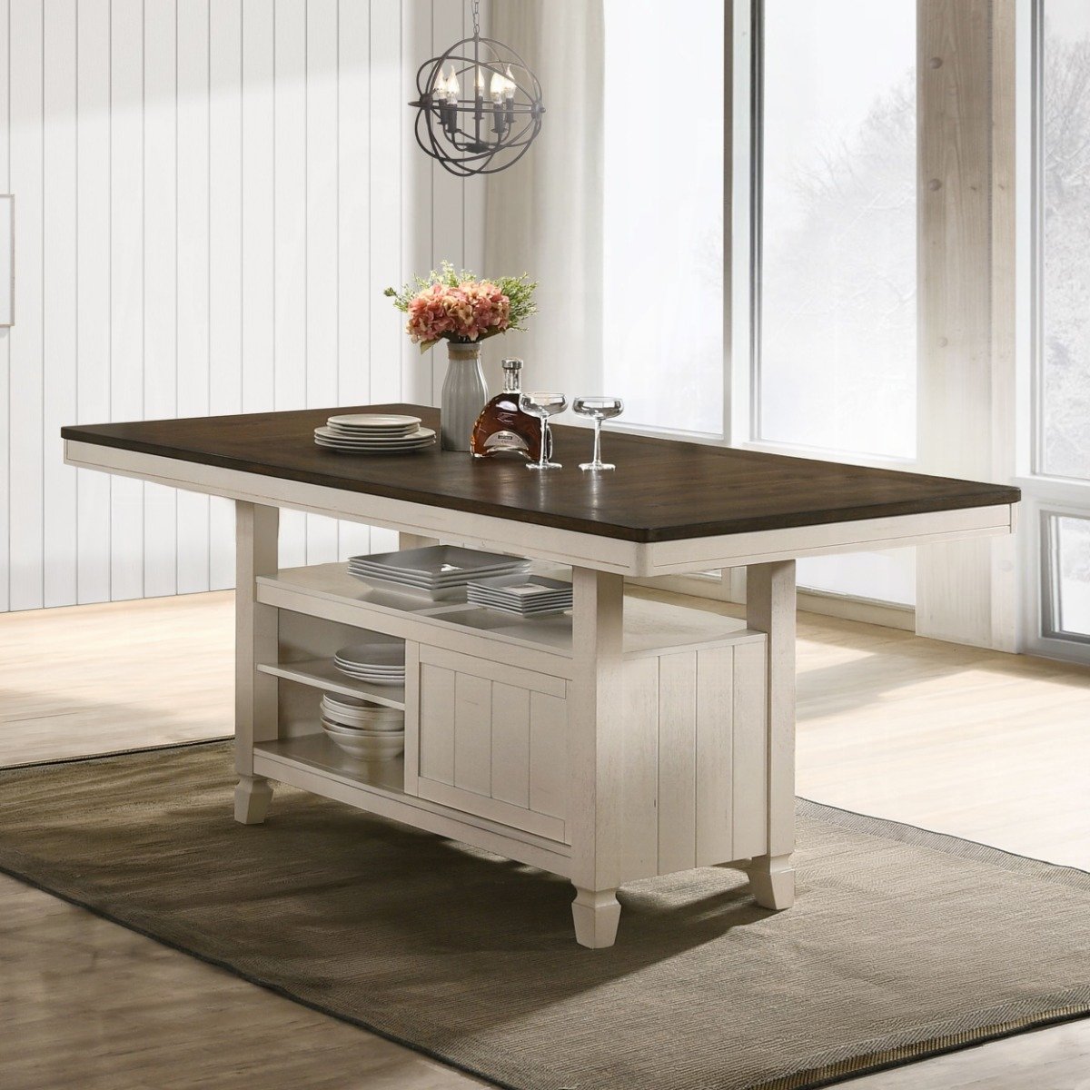 77180.jpg Tasnim Counter Dining Table - Image 1