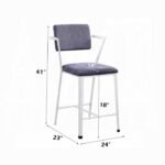 Cargo Counter Height Chair (Set-2) - Image 2