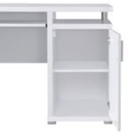 TRACY 55-INCH 2-DRAWER OFFICE COMPUTER DESK WHITE - Image 9