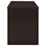 IRVING 47-INCH 2-DRAWER OFFICE COMPUTER DESK CAPPUCCINO - Image 7