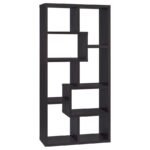 THEO 71-INCH 6-SHELF BOOKSHELF CAPPUCCINO