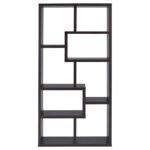 THEO 71-INCH 6-SHELF BOOKSHELF CAPPUCCINO - Image 7