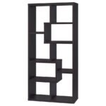 THEO 71-INCH 6-SHELF BOOKSHELF CAPPUCCINO - Image 8