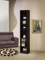 ELIAM 71-INCH 8-SHELF BOOKCASE CAPPUCCINO - Image 2