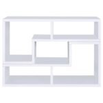 VELMA MULTIPURPOSE TV STAND AND BOOKSHELF WHITE - Image 7