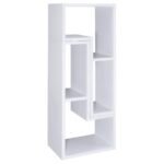 VELMA MULTIPURPOSE TV STAND AND BOOKSHELF WHITE - Image 8