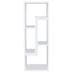 VELMA MULTIPURPOSE TV STAND AND BOOKSHELF WHITE - Image 9