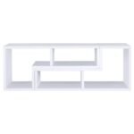 VELMA MULTIPURPOSE TV STAND AND BOOKSHELF WHITE - Image 14