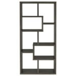 THEO 71-INCH 6-SHELF BOOKSHELF WEATHERED GREY - Image 7