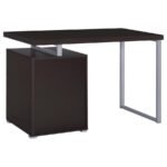 BRENNAN 47-INCH 3-DRAWER OFFICE COMPUTER DESK CAPPUCCINO - Image 7